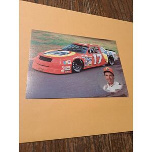 1989 Darrell Waltrip Tide #17 NASCAR Promo Postcard 7x5 Monte Carlo Unused